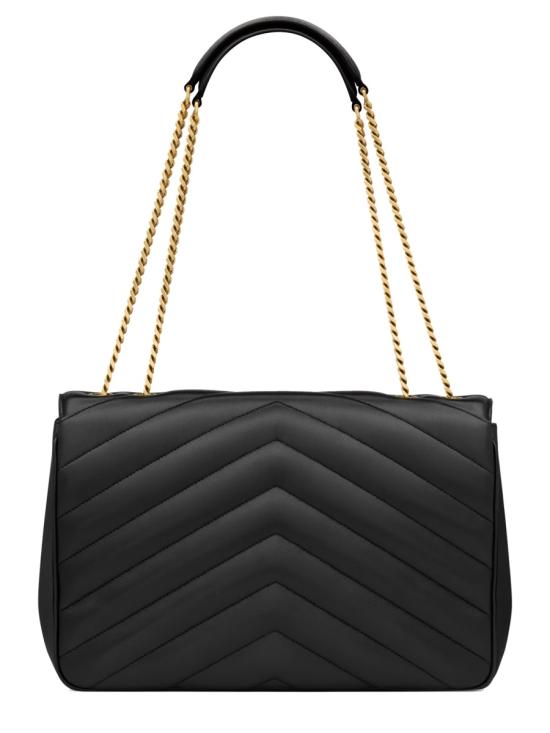 26FW 생로랑 루루 라지 마틀라세 램스킨 숄더백 803541 AAEAX1000 BLACK - SAINT LAURENT