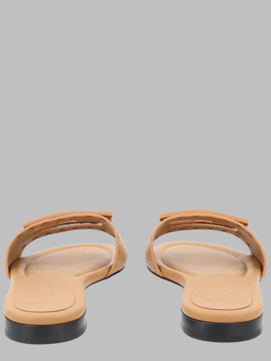 26FW 펜디 바게트 시에나 레더 슬라이드 8R8136 AQY2F1WYD BEIGE - FENDI