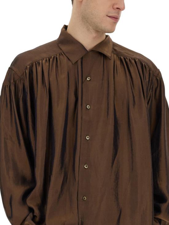  아이에 셔츠 NS943 C BROWN - AIE
