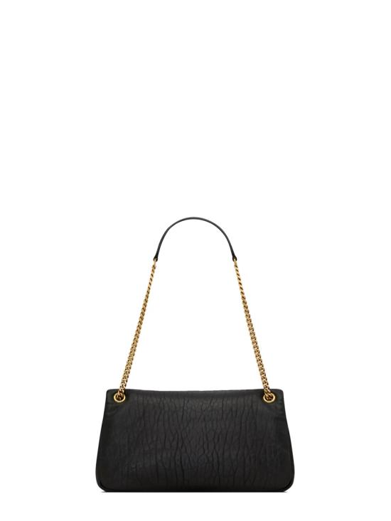 26FW 생로랑 칼립소 미디움 그레인 램스킨 숄더백 800916 AACYT1000 BLACK - SAINT LAURENT