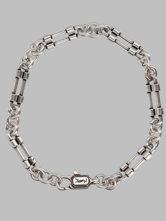 26FW 생로랑 브레이슬릿 A005JT Y15008668 SILVER - SAINT LAURENT