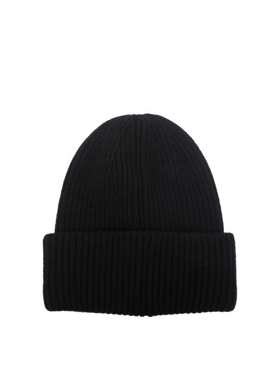 26FW 몽클레어 로고 울 캐시미어 비니 3B00087M1127999 BLACK - MONCLER