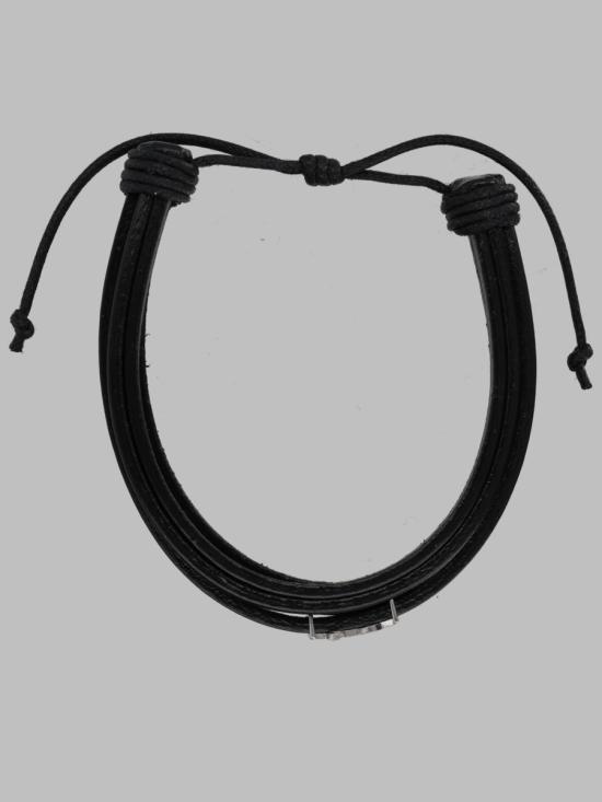 26FW 생로랑 브레이슬릿 820441 AAEKE1000 BLACK - SAINT LAURENT