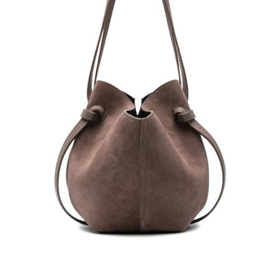26FW 유제피 숄더백 MOCHI SUEDE NUTME BROWN - YUZEFI
