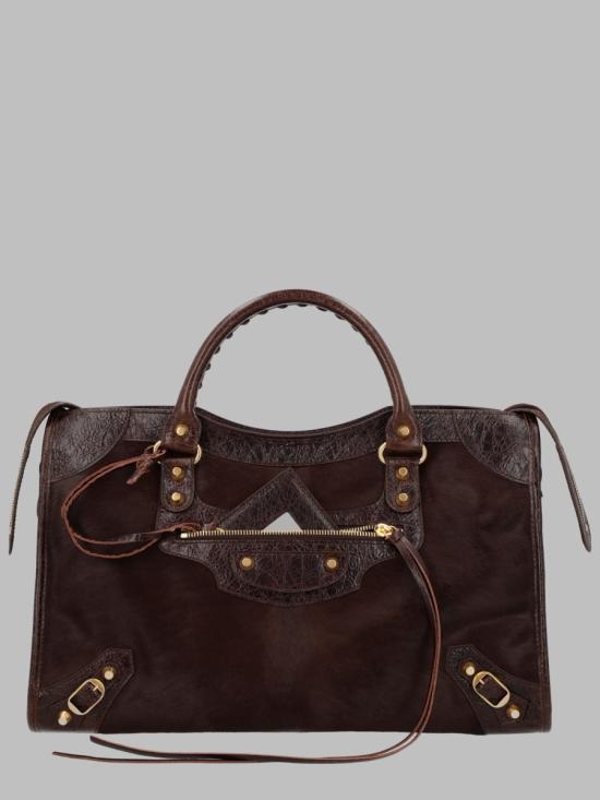 26FW 발렌시아가 르 시티 백 865760 2ACPG2836 BROWN