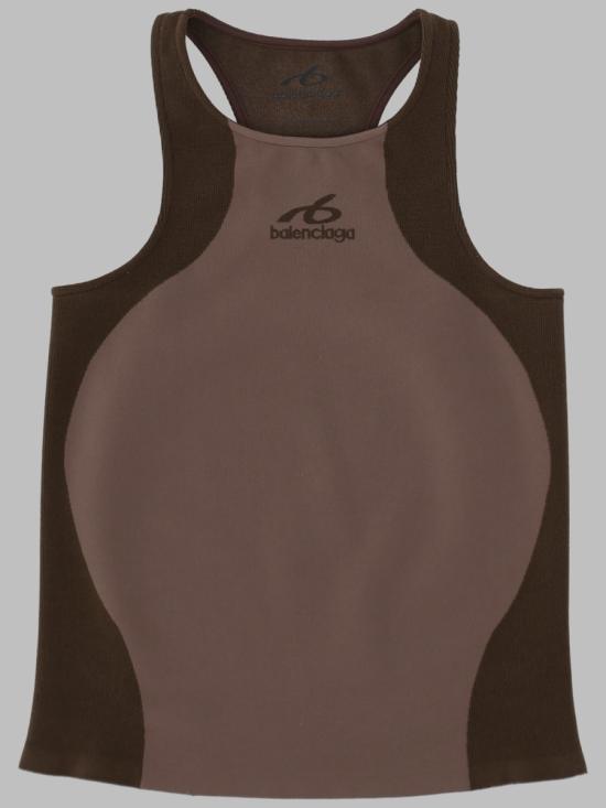 26FW 발렌시아가 탑 A001VM TUVY82042 BROWN
