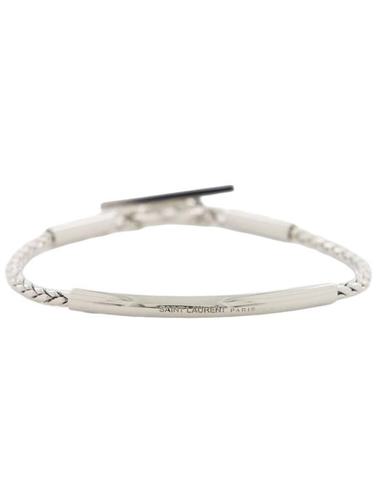 26FW 생로랑 브레이슬릿 779023 Y15008126 SILVER - SAINT LAURENT