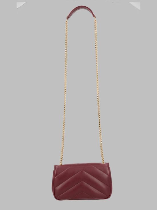 26FW 생로랑 루루 미니 램스킨 821749 AAEAX6197 BORDEAUX - SAINT LAURENT