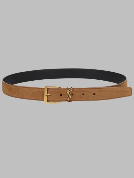 26FW 생로랑 벨트 864585 AAG6E2916 BROWN