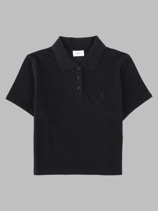 26FW 생로랑 탑 A003I4 Y38EK1000 BLACK