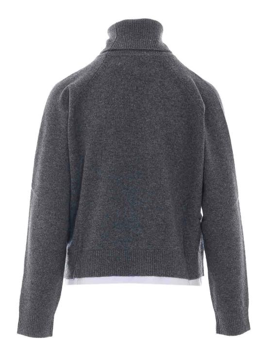 26FW 리우조 탑 WF6369MS00902050 GREY - LIU JO