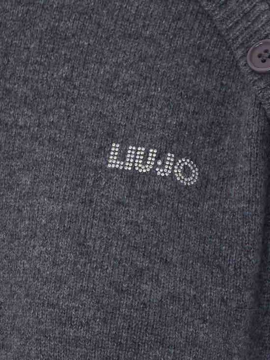 26FW 리우조 탑 WF6369MS00902050 GREY - LIU JO
