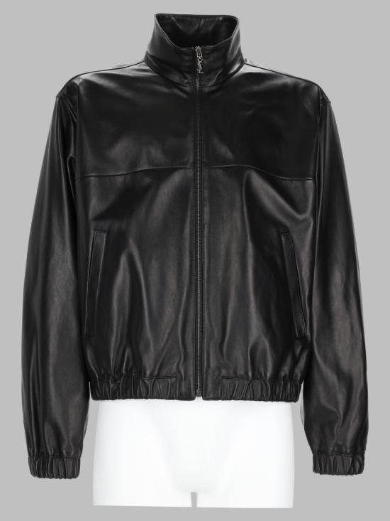 26FW 생로랑 가죽 자켓 A000H9 YCOJ21000 BLACK