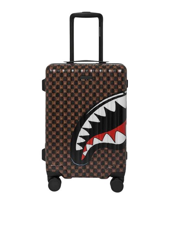 26FW 스프레이그라운드 캐리어 CL327SHARKSINPARISWTFBUBBLE BROWN