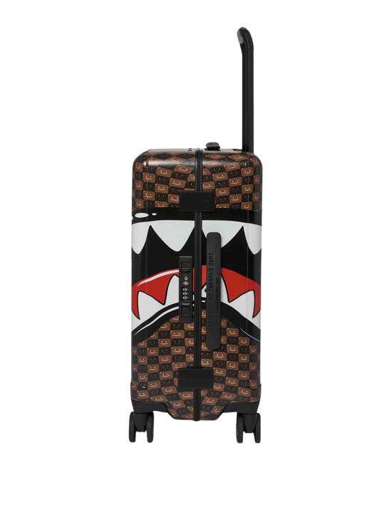 26FW 스프레이그라운드 캐리어 CL327SHARKSINPARISWTFBUBBLE BROWN - SPRAYGROUND