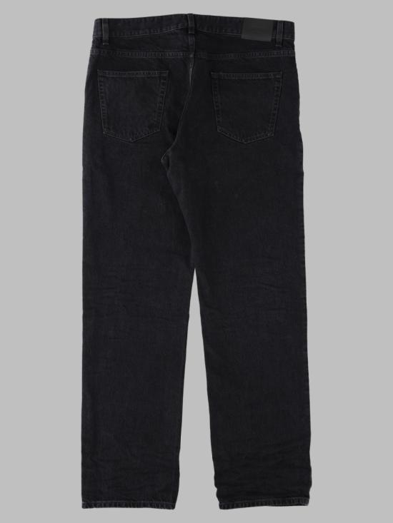 26FW 생로랑 브리스톨 워싱 블랙 릴랙스 테이퍼드 데님 A001N2 Y10YA1247 BLACK - SAINT LAURENT