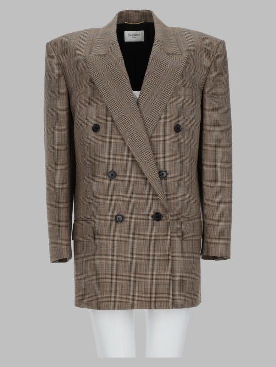 26FW 생로랑 자켓 871065 Y3L612242 BROWN