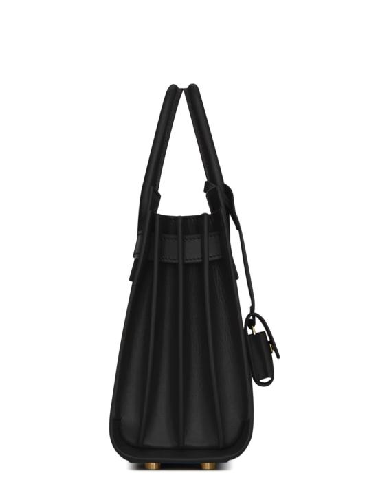26FW 생로랑 스무스 레더 클래식 삭 드 주르 나노 392035 02G9W1000 BLACK - SAINT LAURENT