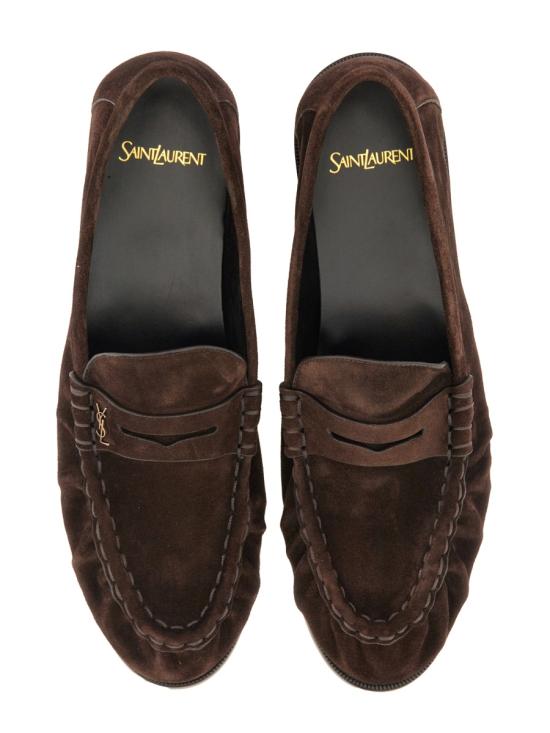 26FW 생로랑 로퍼 839471 2W5AC6023 BROWN - SAINT LAURENT
