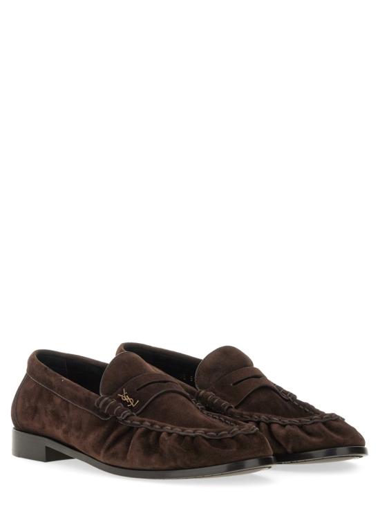 26FW 생로랑 로퍼 839471 2W5AC6023 BROWN - SAINT LAURENT