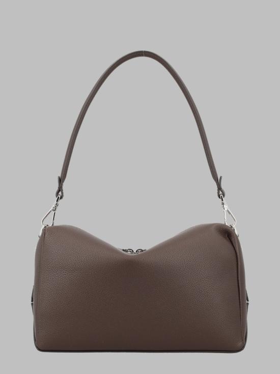 26FW 펜디 루이 미디움 레더 백 7VA672 ASIHF0H3A BROWN - FENDI