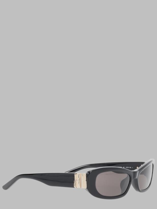 26FW 발렌시아가 코스모 아세테이트 스탠다드 핏 직사각형 선글라스 A000TT T00391000 BLACK - BALENCIAGA