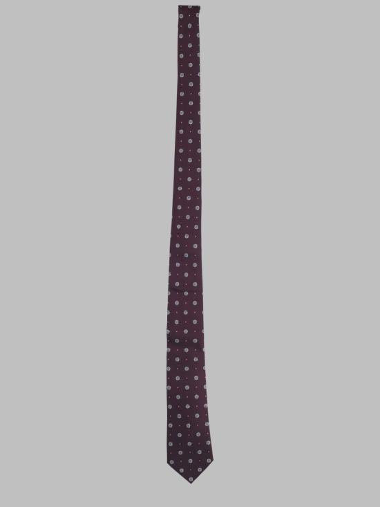 26FW 생로랑 넥타이 A0013X 3Y0096178 BORDEAUX