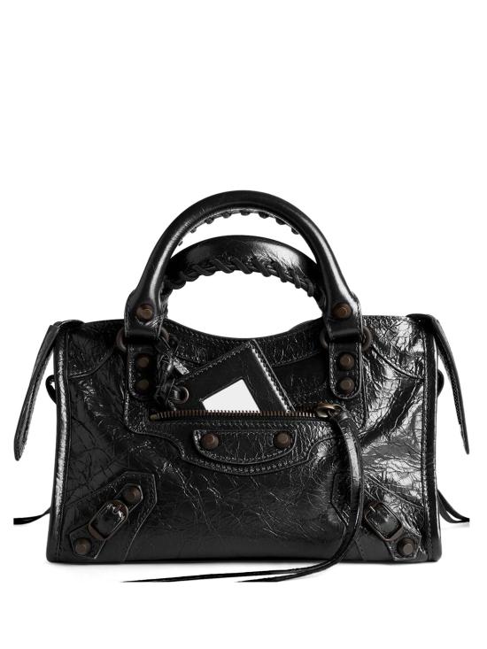 26FW 발렌시아가 르 시티 백 865763 2ACFH1000 BLACK