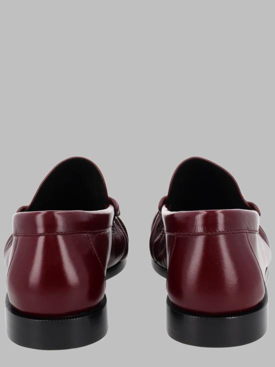 26FW 생로랑 빈티지 보르도 소프트 가죽 로퍼 A001MM AAFGB6629 BORDEAUX - SAINT LAURENT