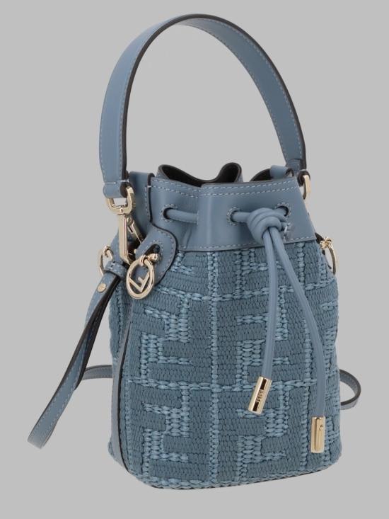 26FW 펜디 몬트레조 미니 버킷백 8BS109 AY6GF1X82 BLUE - FENDI