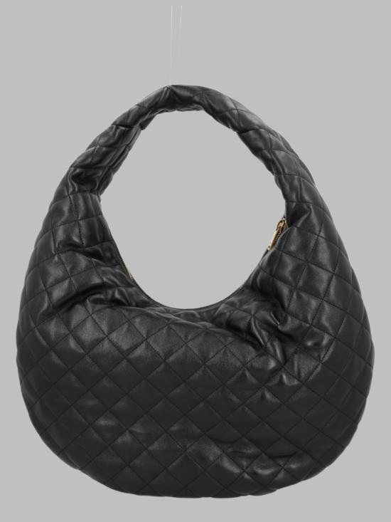 26FW 생로랑 이카 호보 퀼티드 나파 858160 AAANG1000 BLACK - SAINT LAURENT