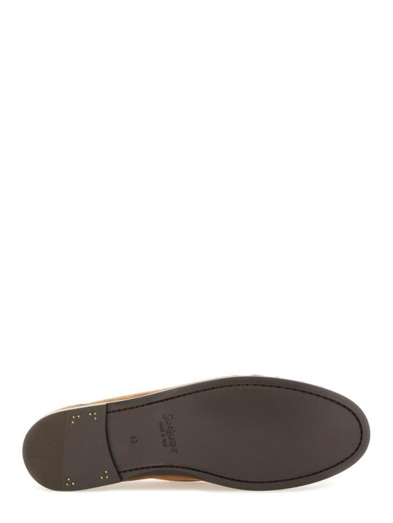 26FW 생로랑 스웨이드 페니로퍼 821173 2OYAA2732 BROWN - SAINT LAURENT
