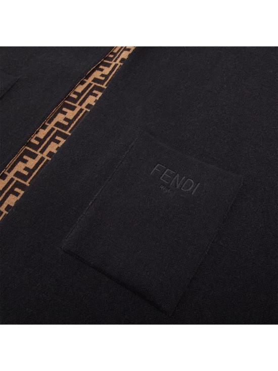 26FW [키즈] 펜디 트렌치 코트 JFQ056K AKLSF1M0T MULTICOLOUR - FENDI