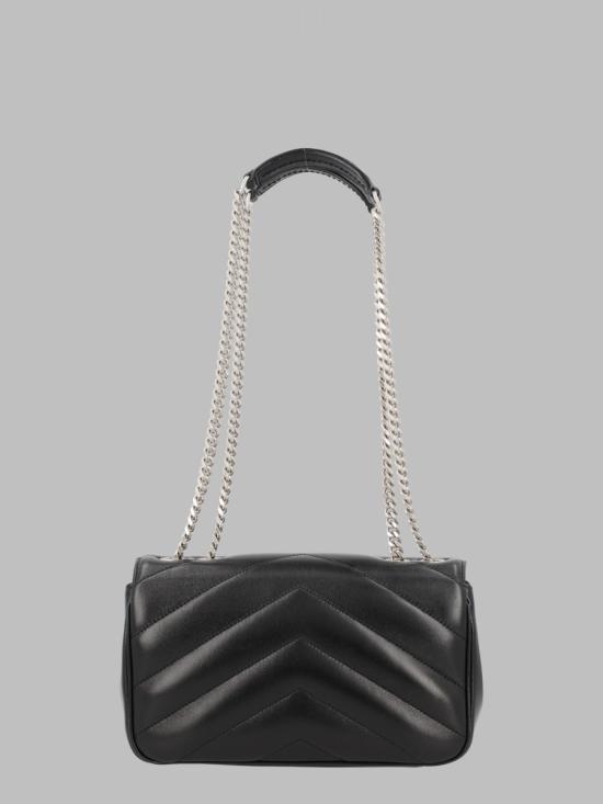26FW 생로랑 루루 스몰 마테라쎄 램스킨 숄더백 801437 AAE4Y1000 BLACK - SAINT LAURENT