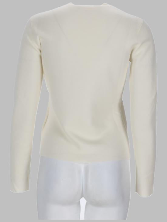 26FW 막스마라 만토 스웨터 2621366082600 001F001 WHITE - MAX MARA