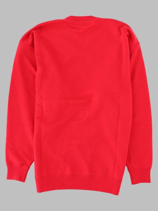 26FW 생로랑 파리 로고 자수 플리스 스웨트셔츠 873600 Y36ZO6452 FUCHSIA - SAINT LAURENT