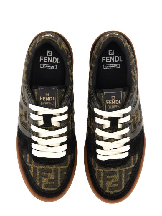 26FW 펜디 매치 스니커즈 7E1688 AQ6IF1PXA BLACK - FENDI