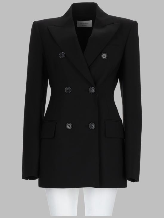 26FW 스포트막스 자켓 2622046041600 245004 BLACK