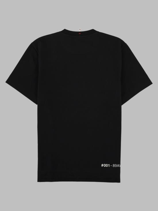 26FW 몽클레어 그레노블 로고 코튼 티셔츠 L20978C00003 89AW1999 BLACK - MONCLER