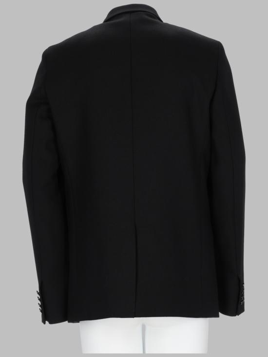 26FW 발렌시아가 싱글 브레스티드 슬림핏 자켓 A001XY TKT291000 BLACK - BALENCIAGA
