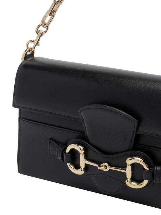 26FW 구찌 홀스빗 리스트레토 미디엄 숄더백 A006KQAAG8B1000 BLACK - GUCCI