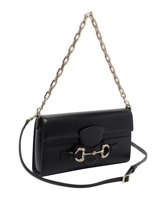 26FW 구찌 홀스빗 리스트레토 미디엄 숄더백 A006KQAAG8B1000 BLACK - GUCCI