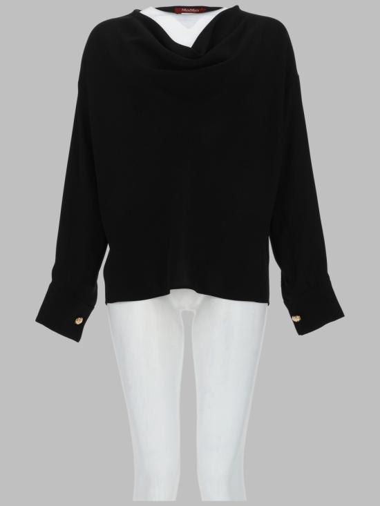 26FW 막스마라 탑 2626196015600 230001 BLACK
