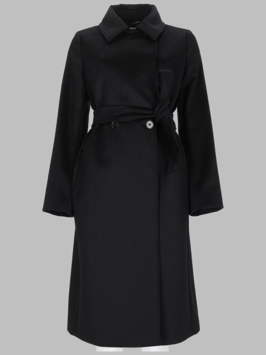 26FW 막스마라 트렌치 코트 2626016061600 587013 BLACK - MAX MARA