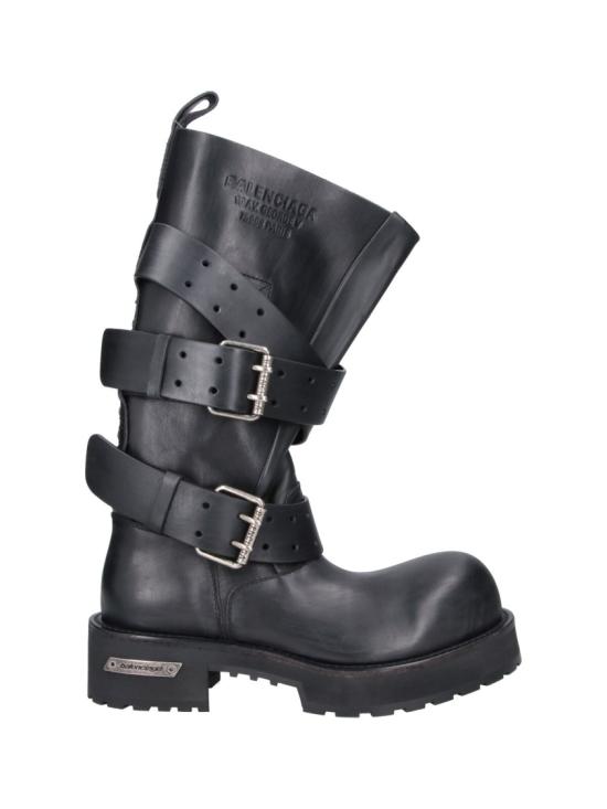 26FW 발렌시아가 베놈 하이 부츠 833592 WBEQ11000 BLACK