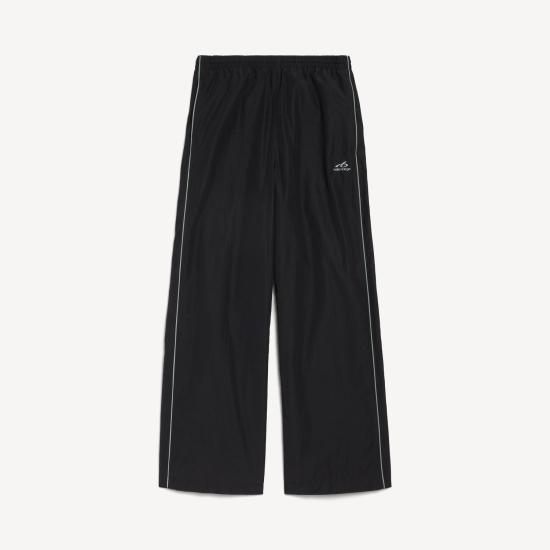 26FW 발렌시아가 스트레이트 팬츠 A001ZC TUQ111000 BLACK