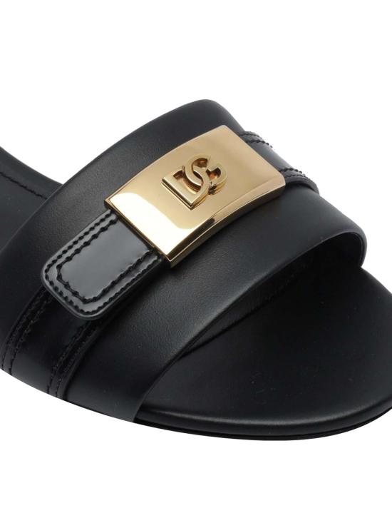 26FW 돌체앤가바나 뮬/슬리퍼 CQ0731A3S7080999 BLACK - DOLCE & GABBANA