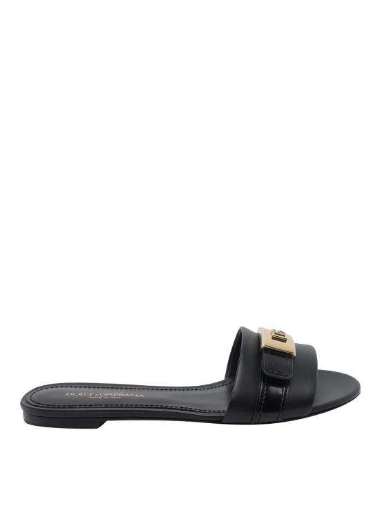 26FW 돌체앤가바나 뮬/슬리퍼 CQ0731A3S7080999 BLACK