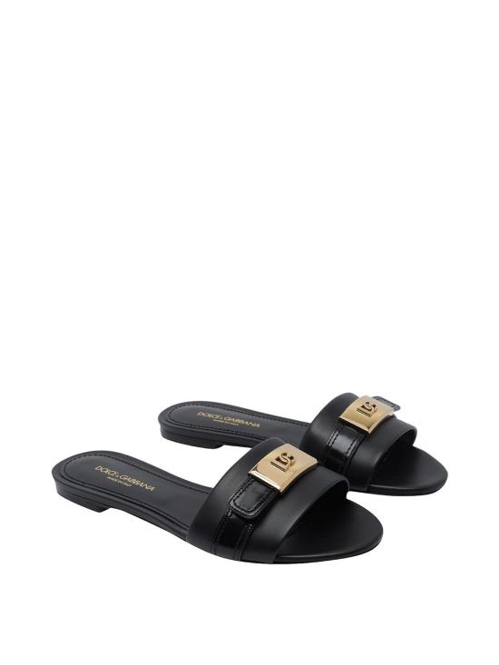 26FW 돌체앤가바나 뮬/슬리퍼 CQ0731A3S7080999 BLACK - DOLCE & GABBANA