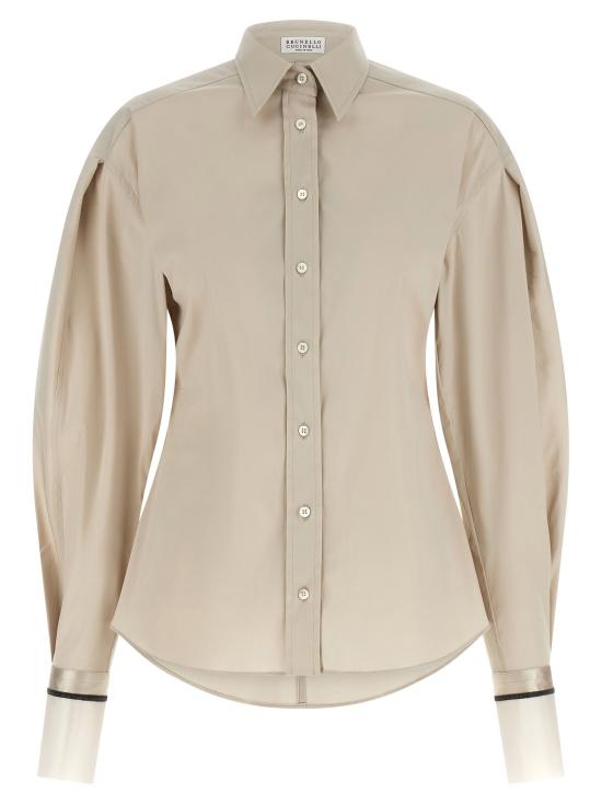  브루넬로 쿠치넬리 셔츠 LDM0091M2M16C3786 BEIGE